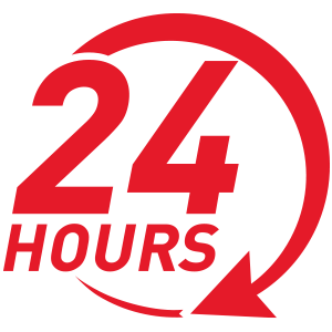 24 hours a day